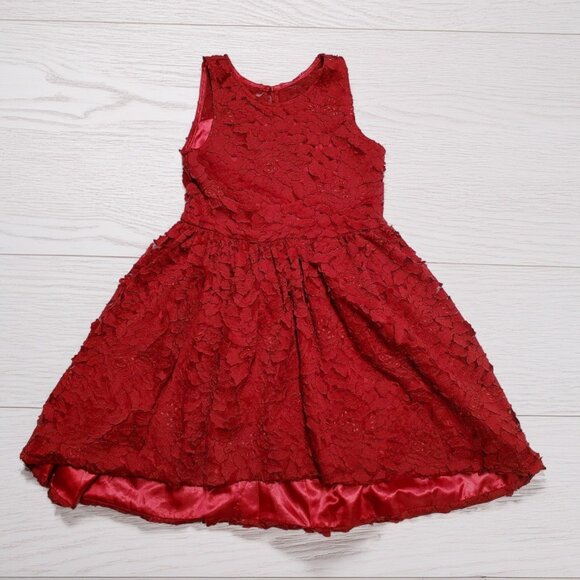 Chasing Fireflies Red HiLo Dress Size 8 - Picture 1 of 5